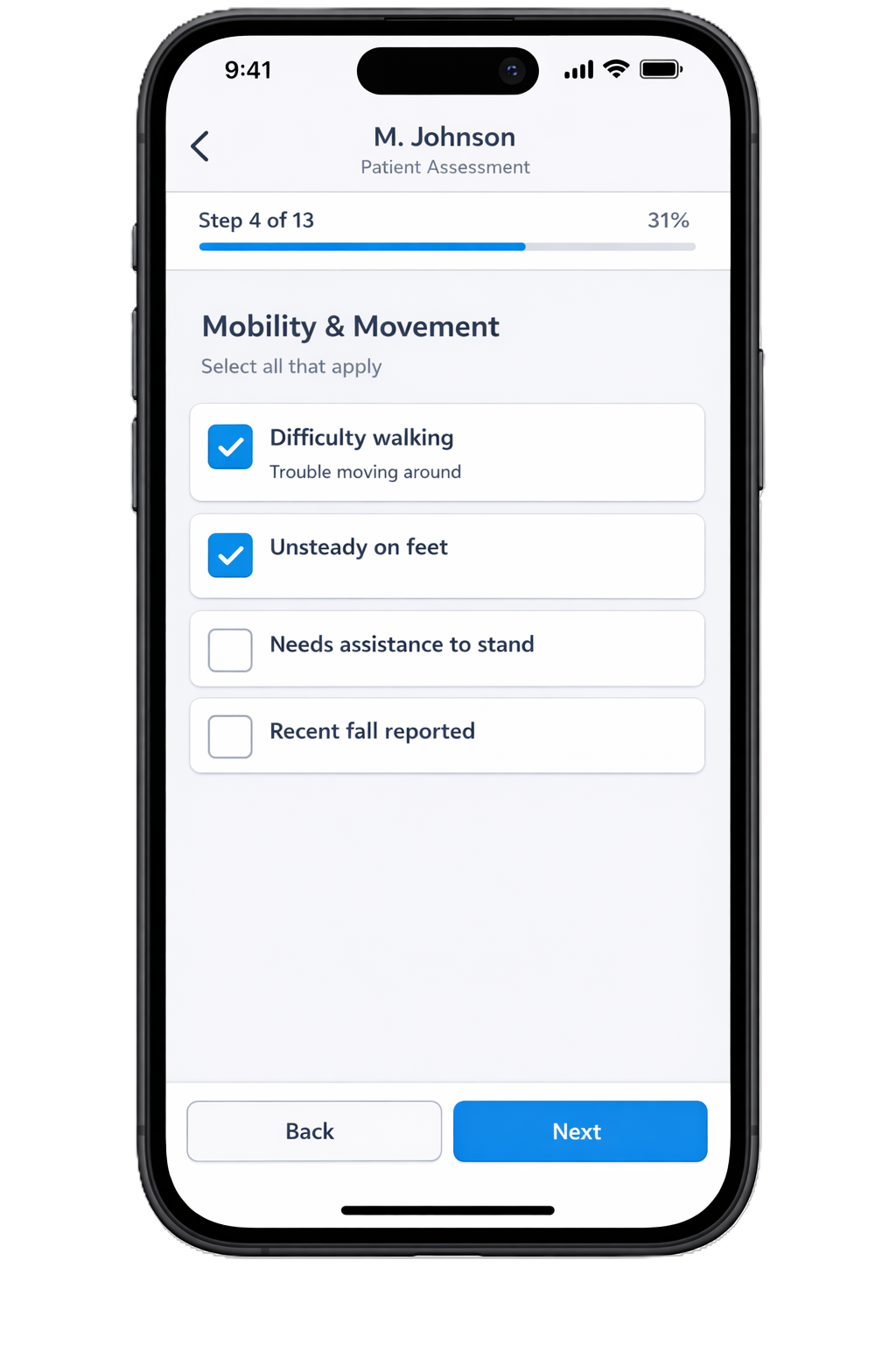 Mobile Carer App