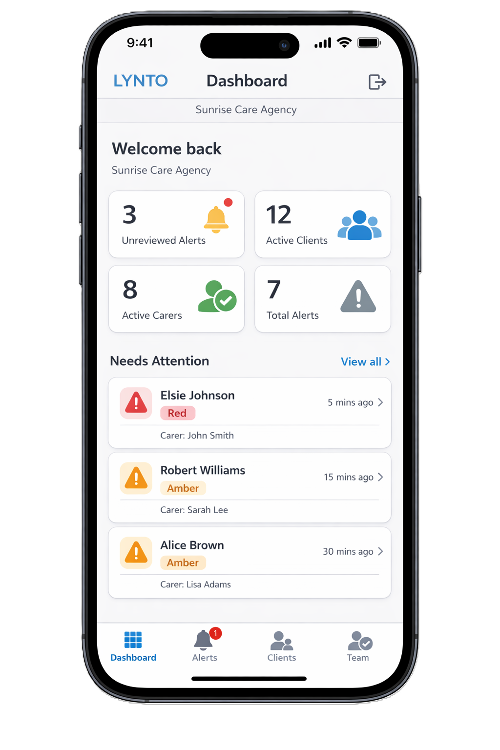Live Manager Dashboard